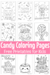 Free Printable Candy Coloring Pages
